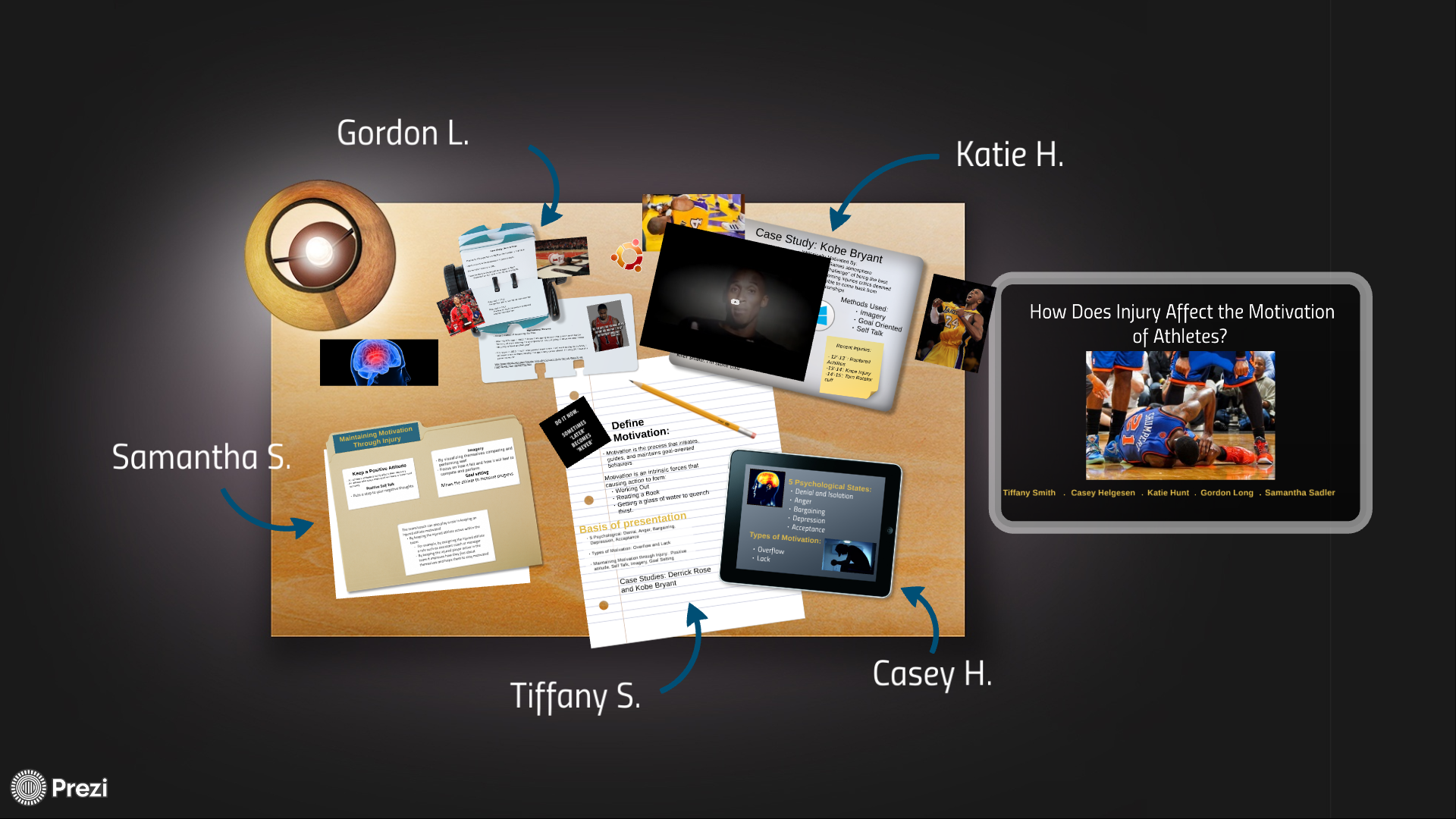 How does injury affect the motivation of athletes?